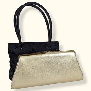 Set of 2 Vintage Statement Purses (Day/Night)